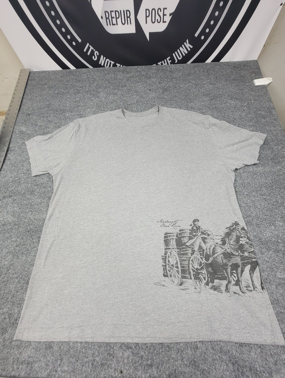 Rare Sam Adams Midnight Beer Run Mens T-shirt
